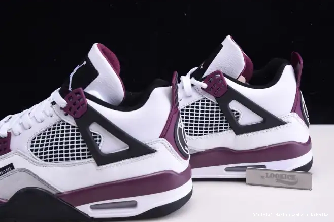 Official Maikesneakers AIR CZ5624-100 PSG RETRO SAINT-GERMAIN PARIS JORDAN 4 0615